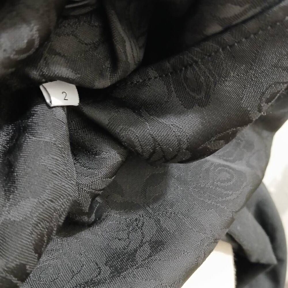 Sandro paris womens small bow tie floral black white shirt blouse - Picture 8 of 8